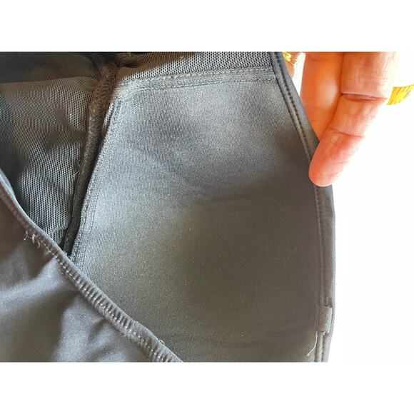 Profile by Gottex Strapless Belle Curve Ruffled Slimming Swim Dress black Size 8 - Picture 4 of 7